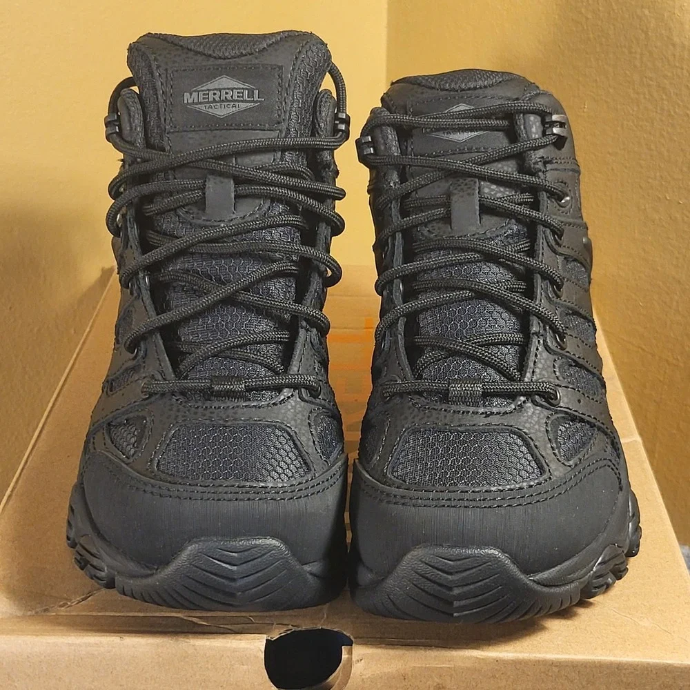 Merrell Men's Moab 3 Mid Tactical Waterproof Boots 
